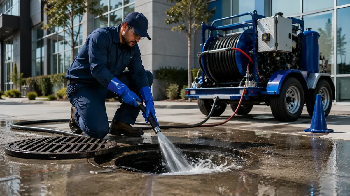 Commercial Hydro Jet Drain Cleaning in Pebble Beach