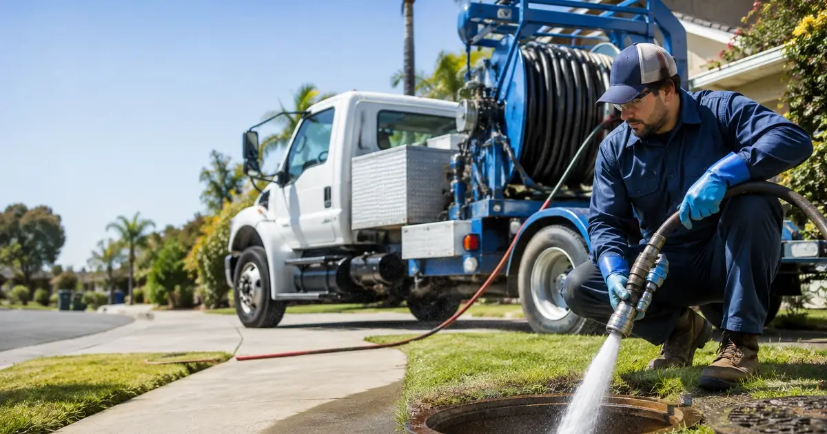Hydro jet sewer cleaning Pebble Beach