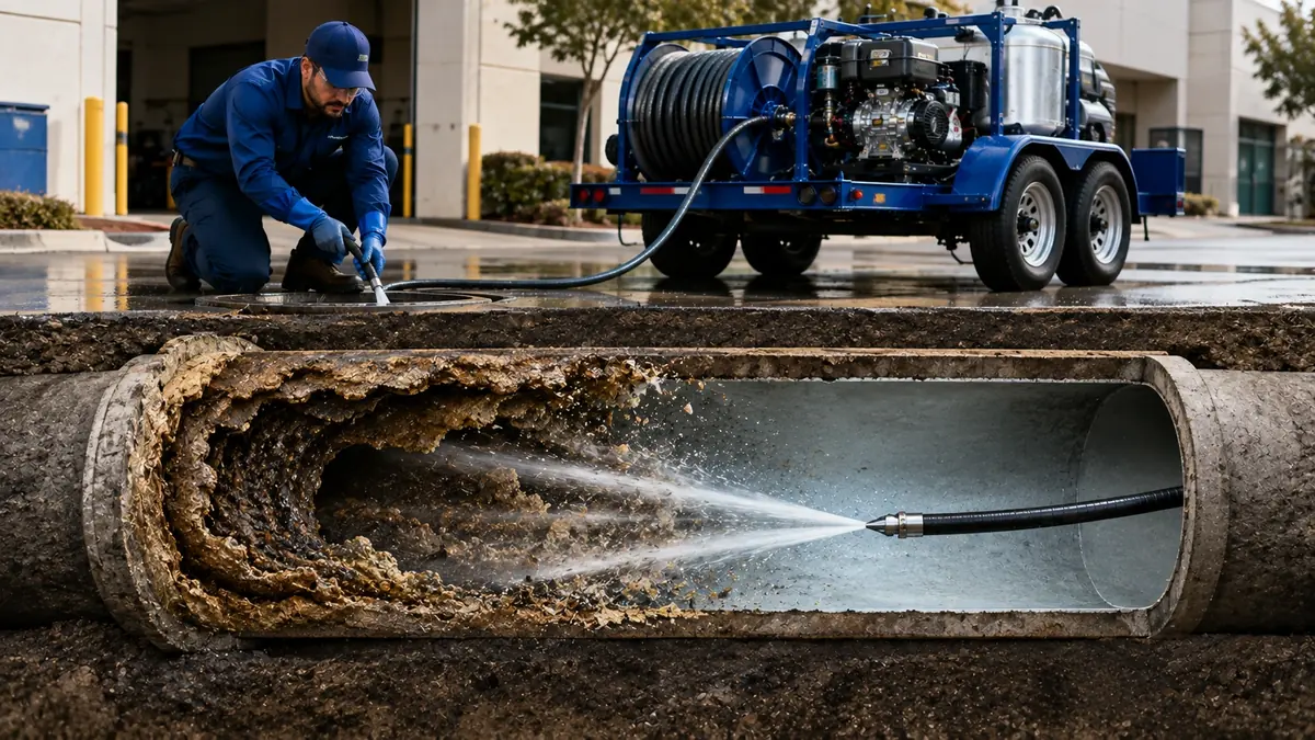 Sewer Pipe Descaling in Pebble Beach
